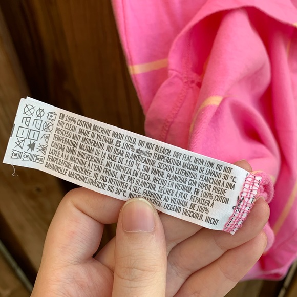 Forever 21 Pink Striped Shirt Dress - Picture 6 of 6